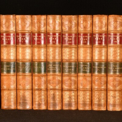 1879-1880 24vols The Works of William Makepeace Thackeray-image