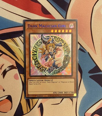 Yugioh LDS3-EN082 Dark Magician Girl Blue Ultra Rare 1st-image