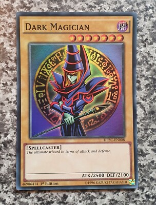 Yugioh Dark Magician DPBC-EN008 Super Rare 1st Edition MINT-image