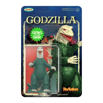 Godzilla Model Kit Glow TOHO Super7 Reaction Figure-image