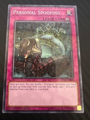 Yugioh Personal Spoofing SP18-EN049 Starfoil Rare 1st Edition LP-image