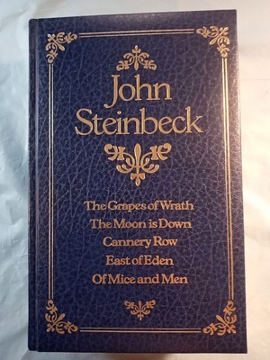 John Steinbeck 5 in 1 Hardcover Book Collection Heinemann/Octopus 1983 British-image