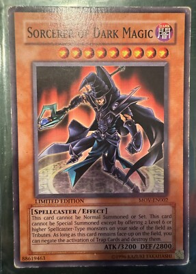 Yu-Gi-Oh Card - MOV-EN002 - SORCERER OF DARK MAGIC-image