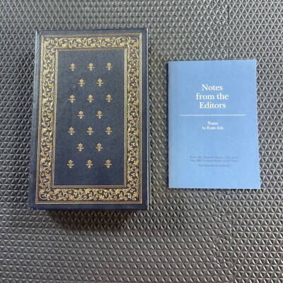 Nana by Emile Zola Franklin Library Limited Edition Leather 1981-image
