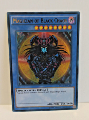 YuGiOh Magician of Black Chaos YGLD-ENC01 Ultra Rare NMint Fast Ship-image