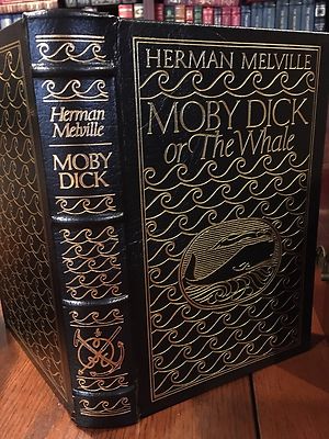 Easton Press: MOBY DICK: MELVILLE: CAPTAIN AHAB: ISHMAEL: WHALING: NANTUCKET-image