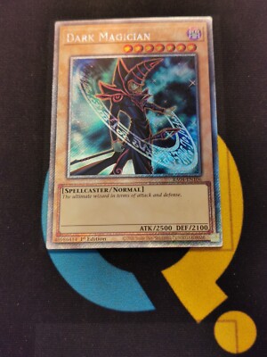 RA04-EN106 Dark Magician Alt Art 2 Platinum Secret Rare 1st Ed YuGiOh-image