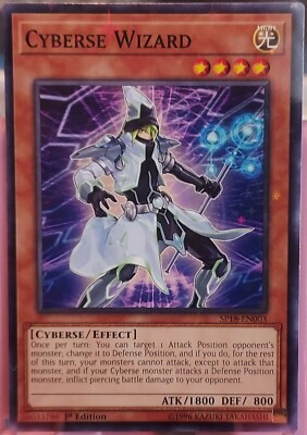 Cyberse Wizard SP18-EN003 Starfoil Rare 1st Edition-image