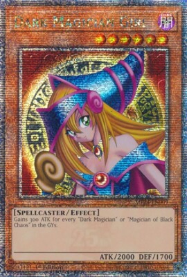 Yu-Gi-Oh! Dark Magician Girl MP24-EN009 Quarter Century Rare-image