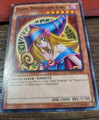 YUGIOH DARK MAGICIAN GIRL COMMON LIGHT PLAYED -image
