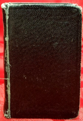 1890s Kempis FOLLOWING CHRIST,Catholic Mass,Theology,Christian Life,LEATHER MINI-image