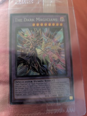 Yugioh The Dark Magicians LDS3-EN090 Secret Rare Limited Edition NM-image