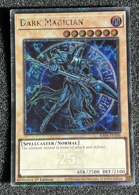 Yu-Gi-Oh! TCG - Dark Magician - Quarter Century Secret Rare - 1st Edition-image