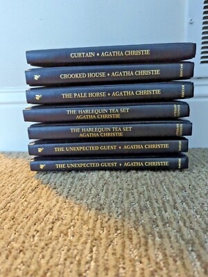 Literary Express Agatha Christie Leatherette - You Pick Titles Dropdown - Rare!-image