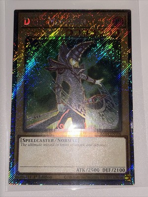 Dark Magician 6th Art 1st Edition Platinum Secret Rare RA04-EN106-image