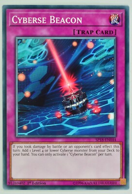 Yugioh Cyberse Beacon SP18-EN044 Common 1st Edition-image