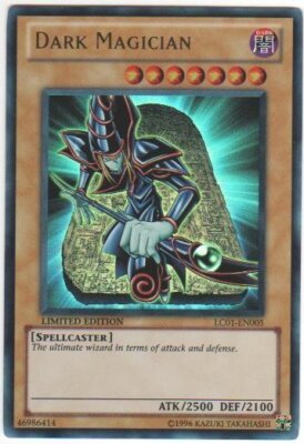 Yugioh! LP Dark Magician - LC01-EN005 - Ultra Rare - Limited Edition Lightly Pla-image