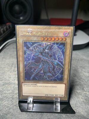 Yugioh Dark Magician MVP1-ENGV3 Gold Secret Rare Limited Edition-image