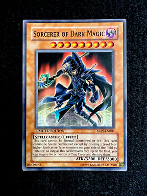 🔥 YUGIOH • SORCERER OF DARK MAGIC • MOV-EN002 • LIMITED • COMMON • NM 🔥-image