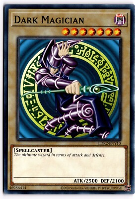 Yugioh TCG Dark Magician LDK2-ENY10 Legendary Decks II Unlimited Edition-image