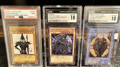 Graded Dark Magician Card Lot-image