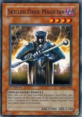 Yugioh! Skilled Dark Magician - SD6-EN006 - Common - Unlimited Edition Near Mint-image