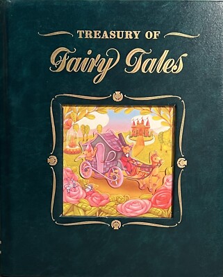 Treasury of Fairy Tales - Leatherbound - Gilt-Edged Pages - Hardcover - PI 2011-image