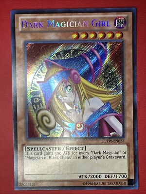 Dark Magician Girl - NM - LCYW-EN022 - Unlimited - Secret Rare - Yu-Gi-Oh! TCG-image