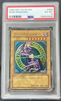 Yu-Gi-Oh! Dark Magician Starter Deck Yugi 1st Edition Ultra Rare SDY-006 PSA 6-image