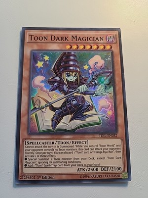 YUGIOH Toon Dark Magician TDIL-EN032 1st Edition-image