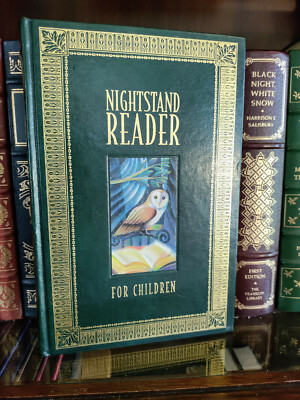 Nightstand Reader For Children_Mark Gilroy_Hardcover_Leather & Gilt Binding_VG+-image