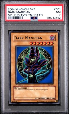 2004 DARK MAGICIAN 1st EDITION - PSA 7 - SYE-001 - YU-GI-OH!-image