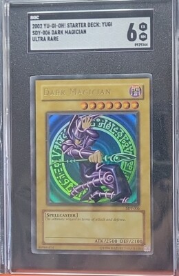 YU-GI-OH! Dark Magician SDY-006 Ultra Rare Unlimited SGC 6 EX/NM 8929344 -image