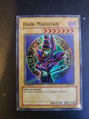 Dark Magician SYE-001 1st Edition Ultra Rare Holo Foil Yugioh Card LP-image