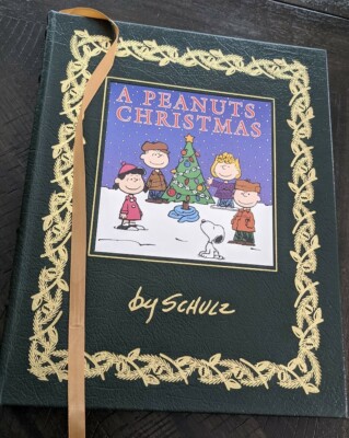 Charlie Brown Christmas Classic Leather Bound Charles Schulz A Peanuts Christmas-image