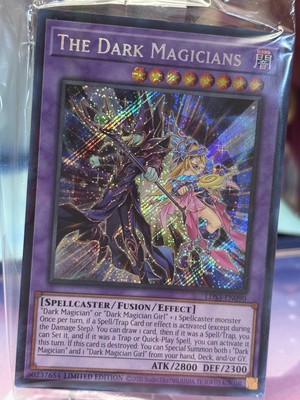 The Dark Magicians (Secret Rare​) - Limited Edition NM Sealed - LDS3-EN090-image