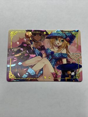 Dark Magician Girl Sexy ACG Goddess Story Waifu Card Girl Holo Anime Yugioh Hot-image