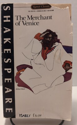 SHAKESPEARE “The Merchant of Venice” The Newly Revised Signet Classic Annotated -image