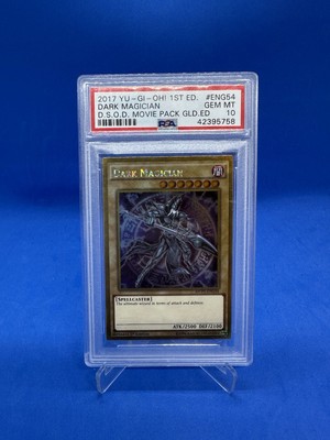 YuGiOh - Dark Magician 2017 DSOD Movie Pack Gld Ed. [MVP1-ENG54] - PSA 10-image
