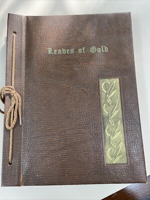 Leaves Of Gold, An Anthology of Prayers Phrases Verse & Prose 1948 Rev First Ed-image