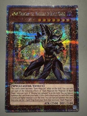 YUGIOH DARK MAGICIAN THE OF BLACK MAGIC ASIA ENGLISH INFO-AE006 25TH FOIL QCSR-image