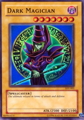 Lightly Played, English Yu Gi Oh Dark Magician - SYE-001 - Super Rare - Unlimite-image