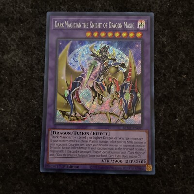 Yugioh  Dark Magician the Knight of Dragon Magic BLMR-image