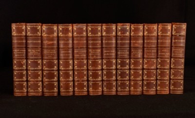 1882-99 12vols The Works of Nathaniel Hawthorne Twice Told Tales Wonder Book-image