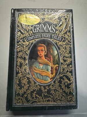 Grimm's Complete Fairy Tales by Grimm (Barnes & Noble Hardcover Leather-Bound)-image