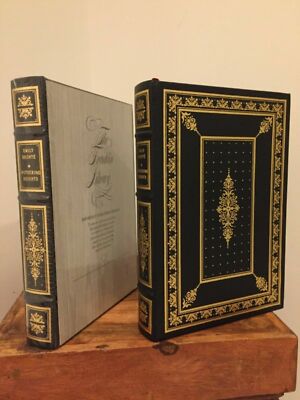 Wuthering Heights by Emily Bronte (Franklin Library - Oxford Great Book) leather-image
