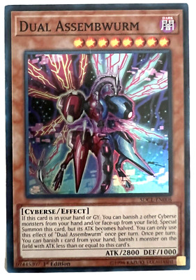 YuGiOh! - Dual Assembwurm - SDCL-EN008 - 1st Edition - Super Rare-image