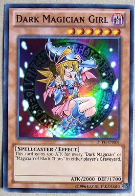 Dark Magician Girl - Yu-Gi-Oh! - DPYG-EN008 - Unlimited - SR - NM - Free Ship-image