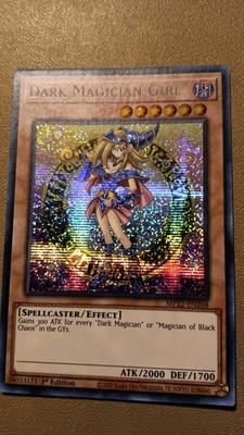 YUGIOH • DARK MAGICIAN GIRL • SECRET RARE • MP22-EN268 • 1ST EDITION • NM-image