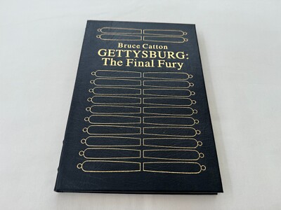 Easton Press GETTYSBURG: THE FINAL FURY Bruce Catton CIVIL WAR 1986 LEATHER Mint-image